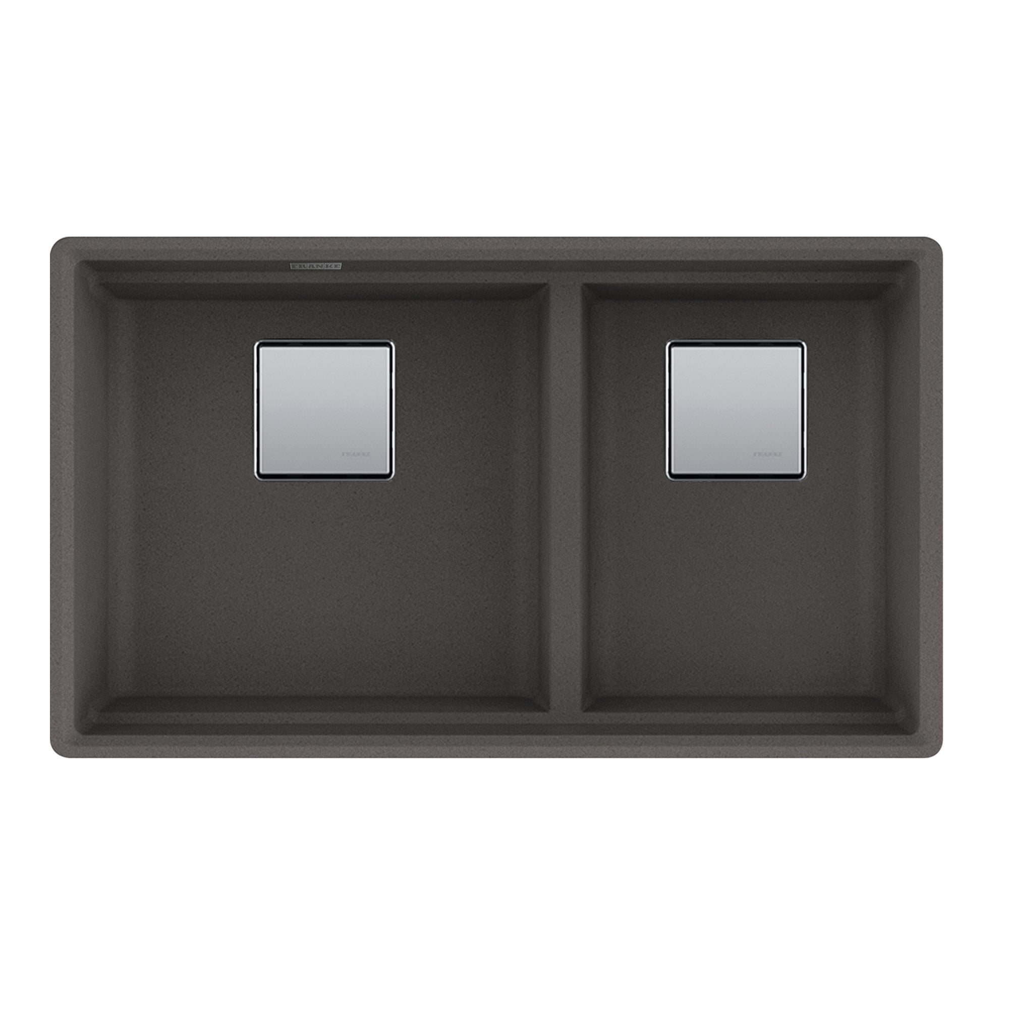 Franke PKG160LD-SLG-S- Peak Um Grn Slate Grey Dbl 36Cab - Low Divide With Strainer Basket