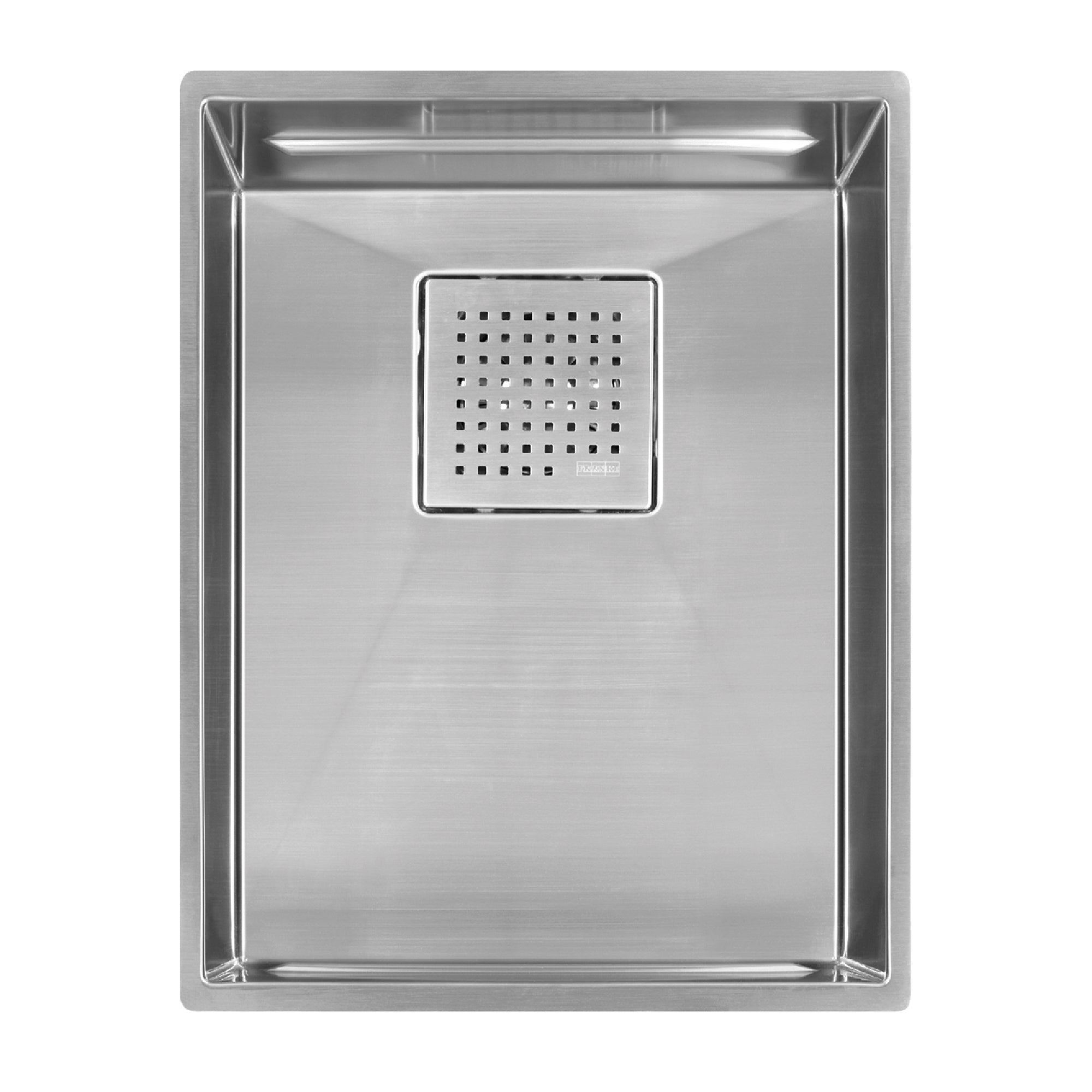 Franke PKX11013-S- Peak Um 16G Ss Sgl 18Cab With Strainer Basket