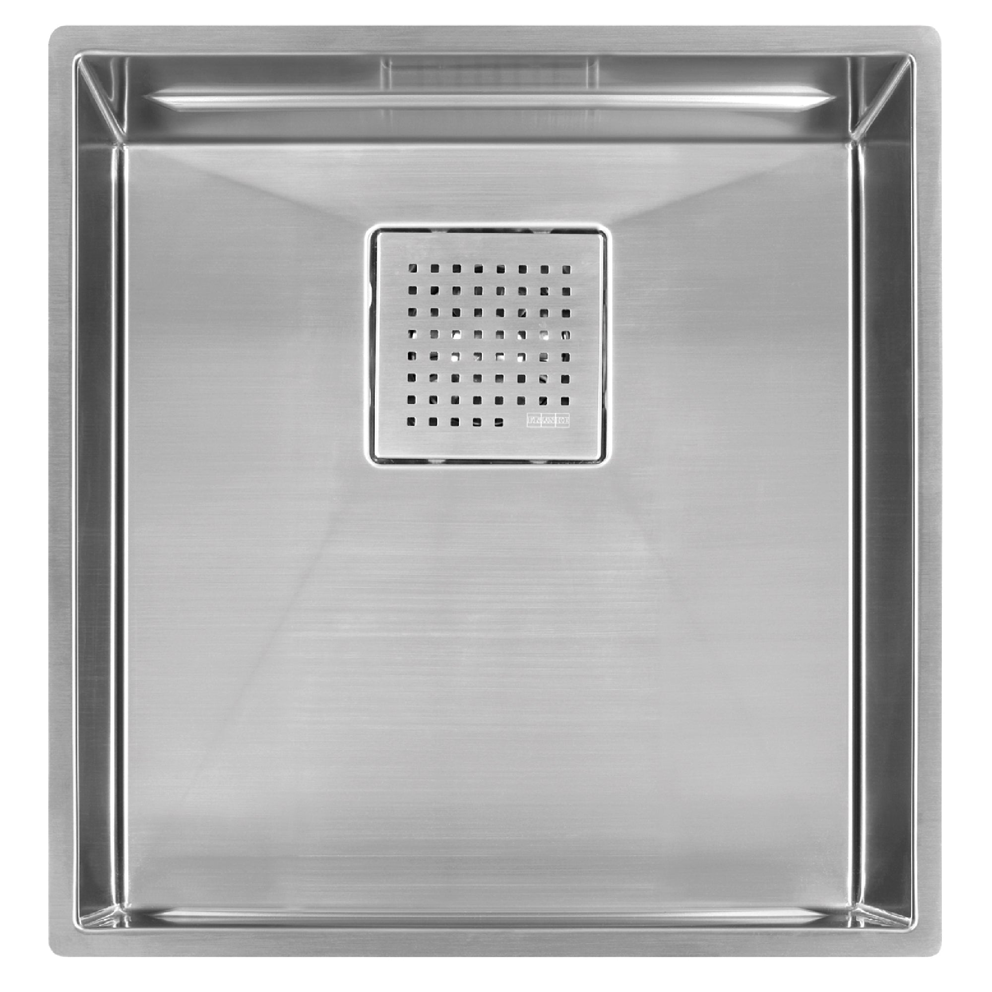 Franke PKX11016-S- Peak Um 16G Ss Sgl 21Cab With Strainer Basket
