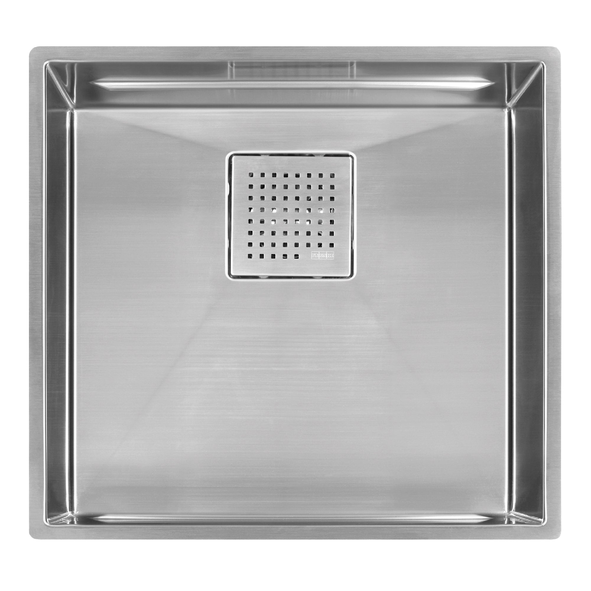 Franke PKX11018-S- Peak Um 16G Ss Sgl 24Cab With Strainer Basket