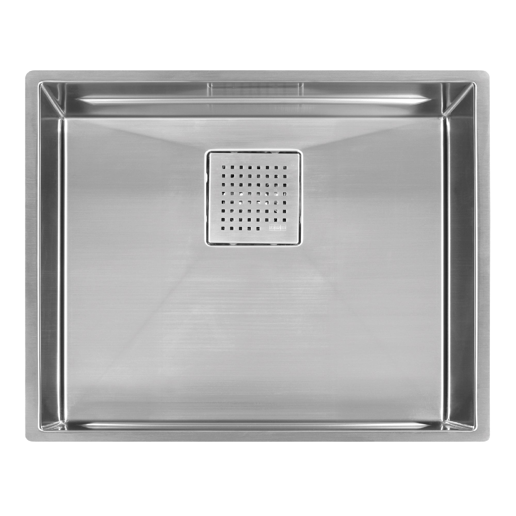 Franke PKX11021-S- Peak Um 16G Ss Sgl 27Cab With Strainer Basket