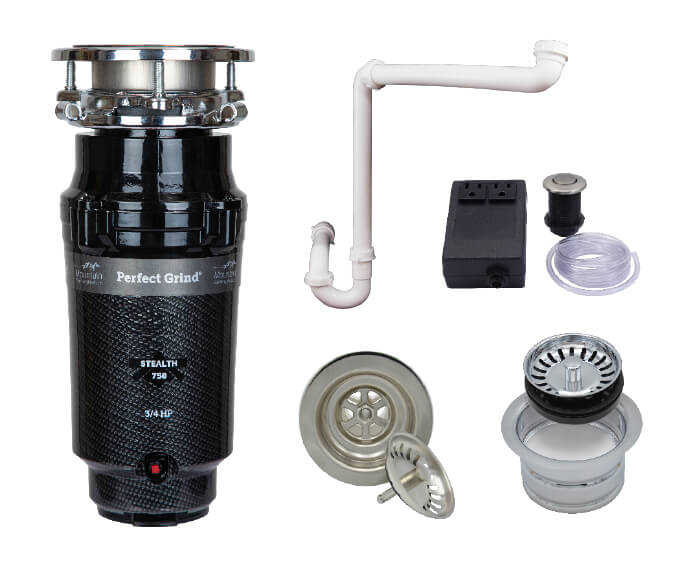 Mountain Plumbing MTSINK2SE/BN - Double Bowl Standard Kitchen Sink Package - Extended Flange