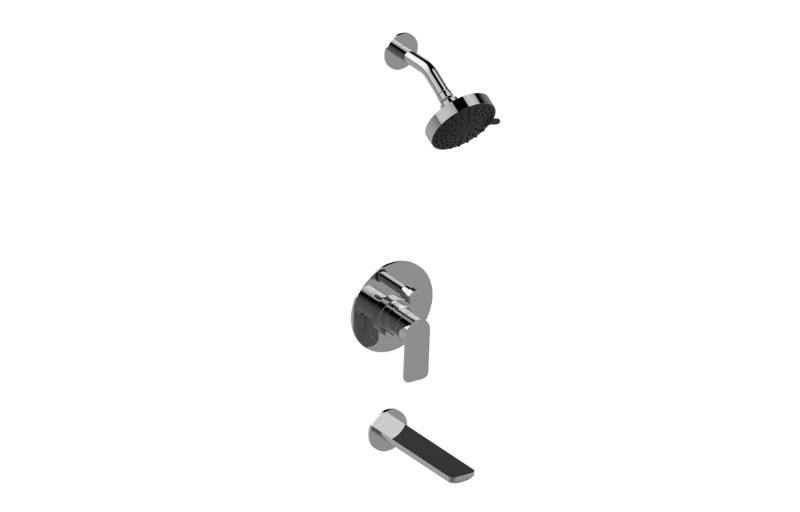 Graff S01L106FR-AU-T - Pressure Balancing Shower System - Tub And Shower (Trim)