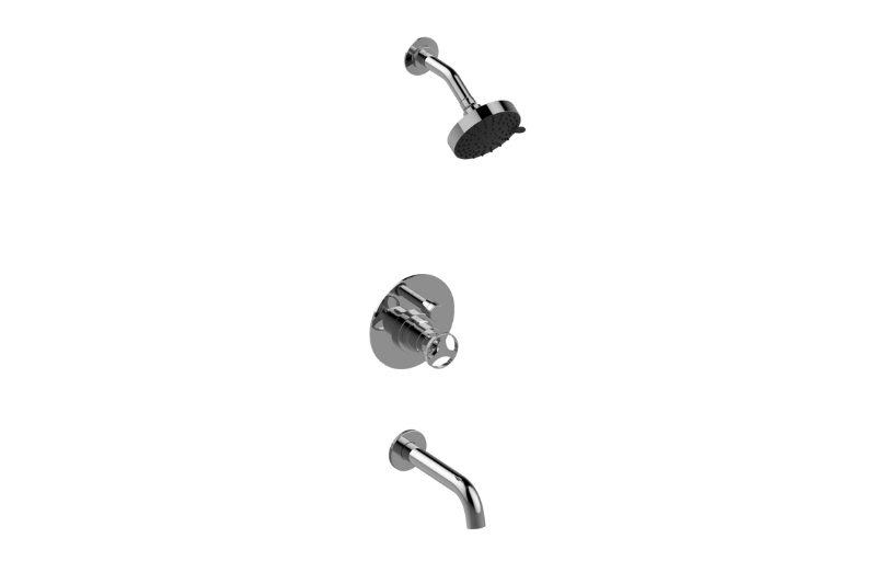 Graff S01X103FR-UBB-T - Pressure Balancing Shower System - Tub And Shower (Trim)