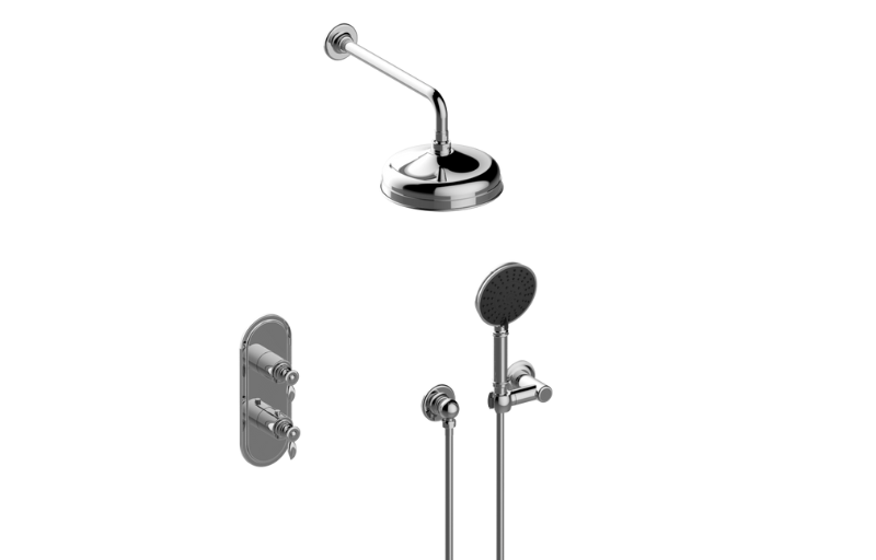 Graff S60L119FR-UB-T - M-Series Thermostatic Shower System - Shower With Handshower (Trim)