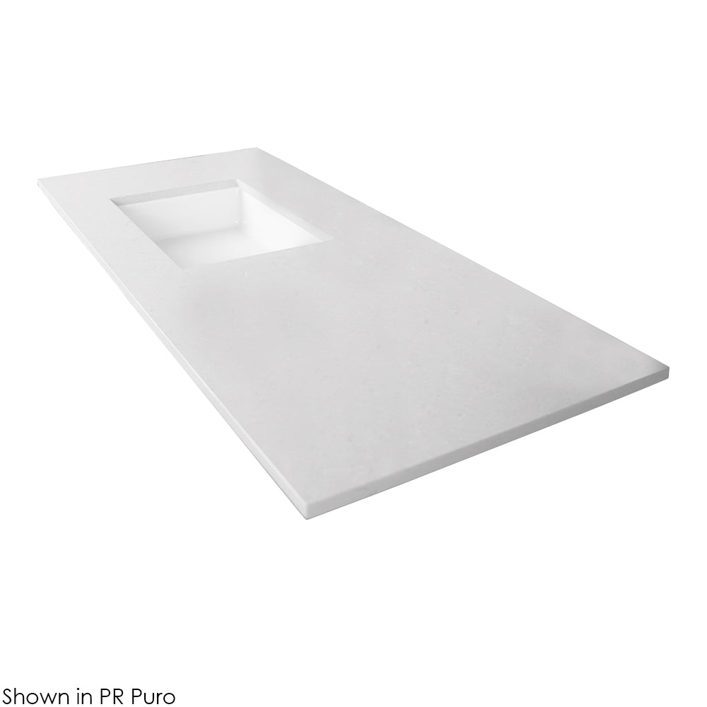 Lacava - Countertop For Vanity Stl-F-48L & Stl-W-48L, With A Cut-Out For Bathroom Sink 5452Un. W: 48", D: 21", H: 3/4".