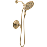 Delta T17245-CZ-PR-I - 17 Series Shower Trim With In2Ition Shower Head