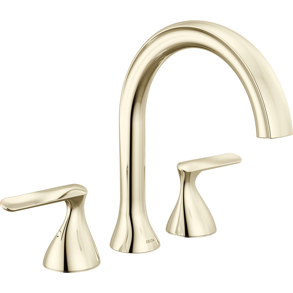 Delta T2745-PN-PR - Three Hole Roman Tub Trim