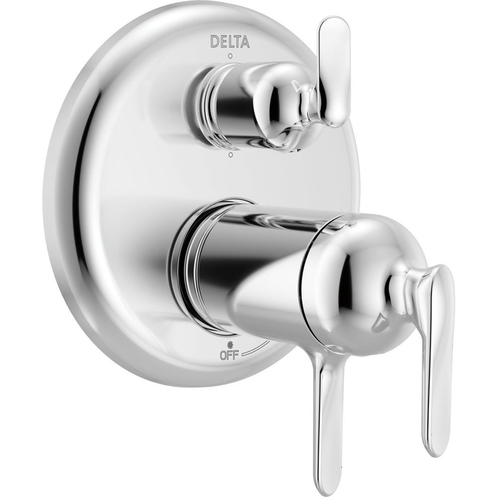 Delta T27T945-PR - 17T Series 6-Setting Integrated Diverter Trim