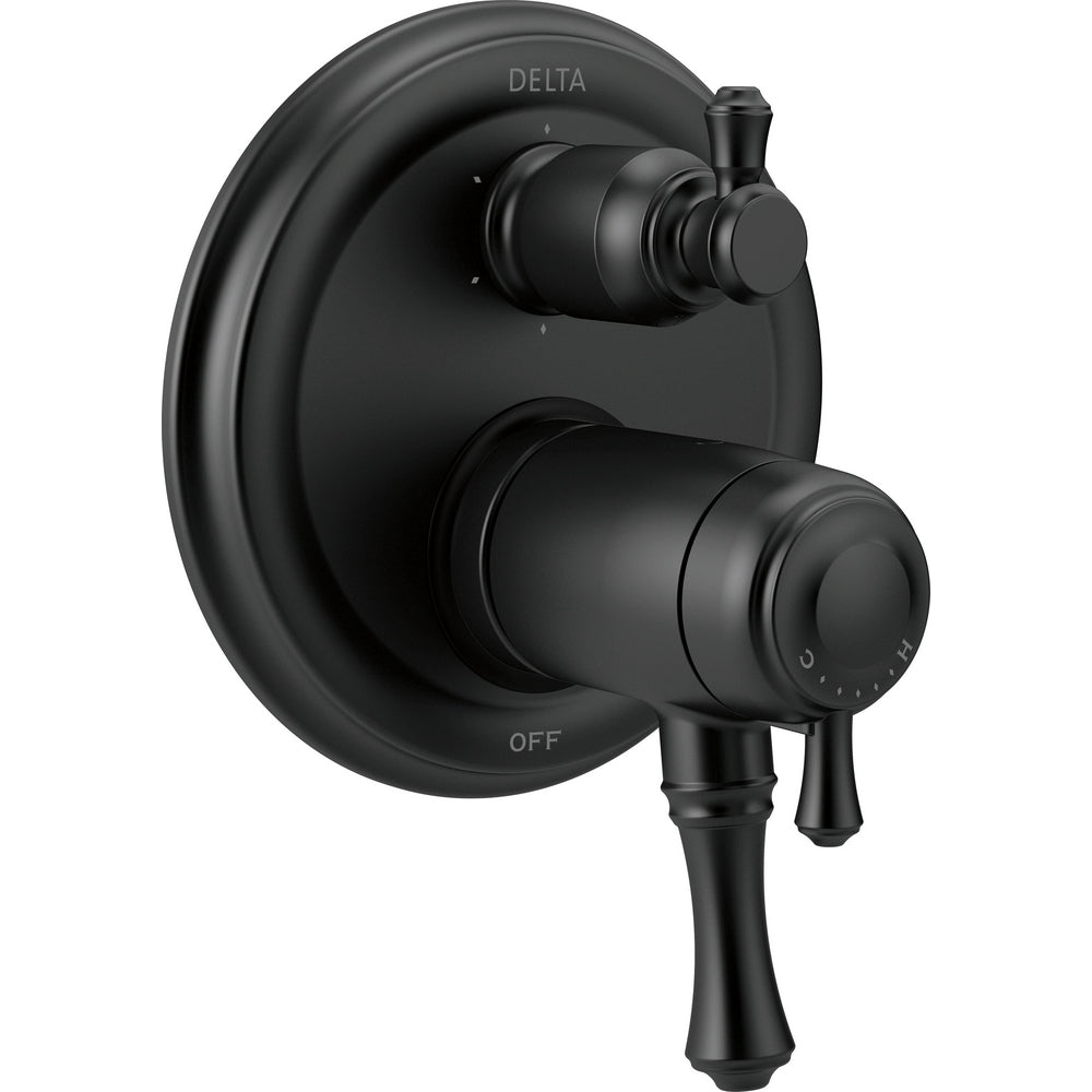 Delta T27T997-BL - Traditional Tempassure® 17T Series Valve Trim With 6-Setting Integrated Diverter