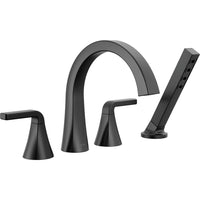 Delta T4762-BL - Roman Tub Trim With Hand Shower
