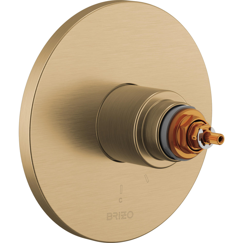 Brizo T600110-GLLHP - Tempassure® Thermostatic Valve Only Trim - Less Handles