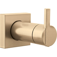 Brizo T666100-GL - Sensori® Volume Control Trim With Lunar Handle