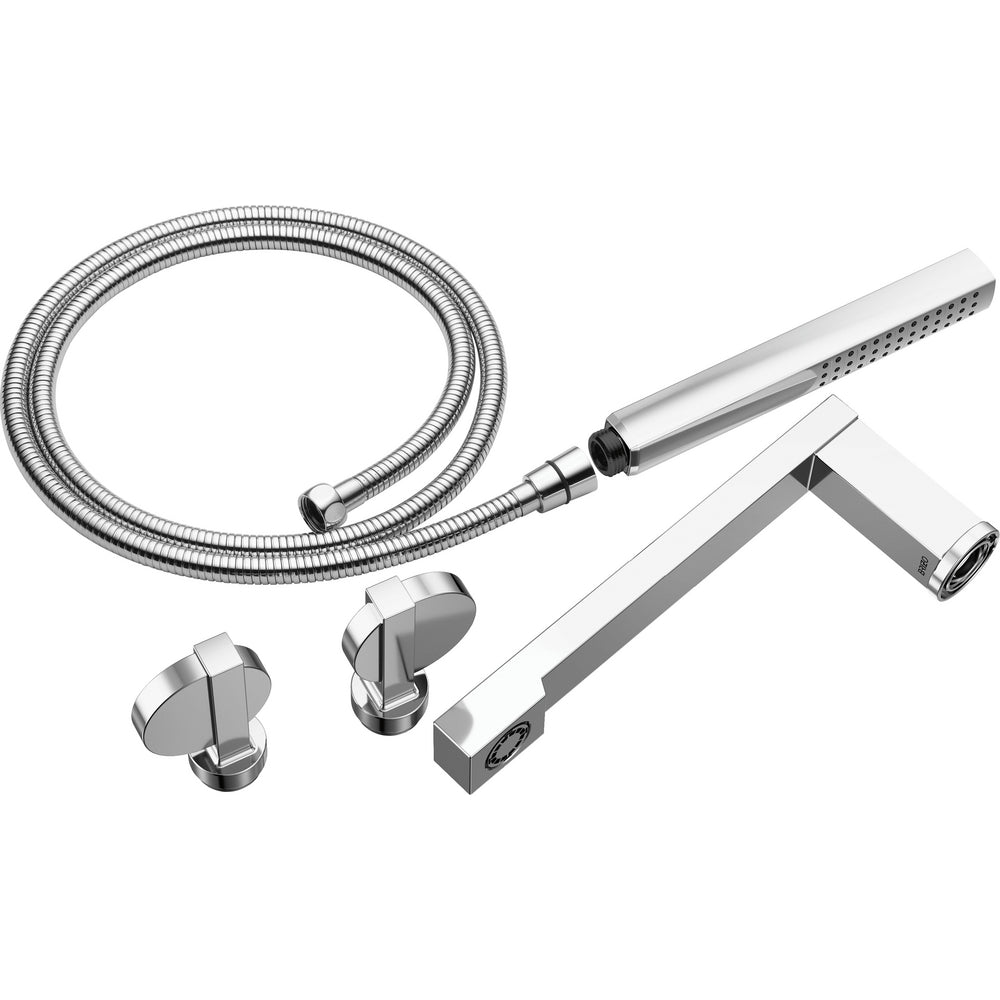 Brizo T703100-PC - Two-Handle Tub Filler Trim Kit With Lunar Handles