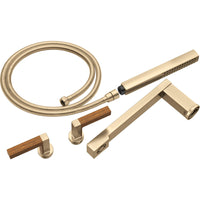 Brizo T70322-GLTK - Two-Handle Wall Mount Tub Filler Lever Handle Kit