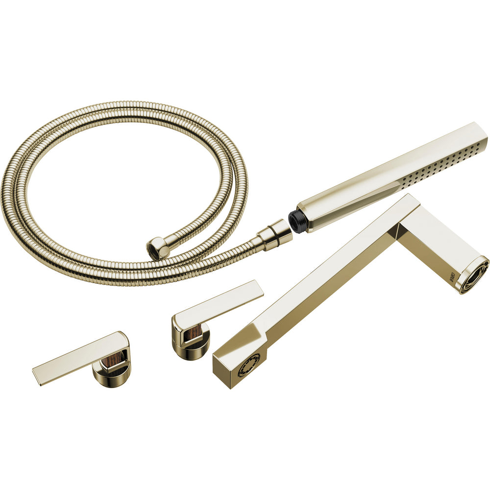 Brizo T70399-PNTK - Two-Handle Tub Filler Trim Kit With Gap Lever Handles