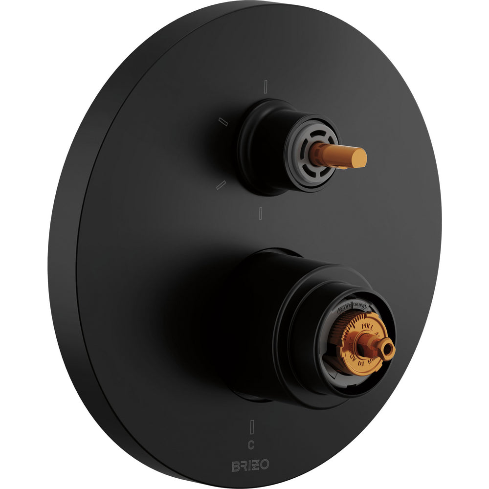 Brizo T75P6110-BLLHP - Pressure Balance Valve With Integrated 6-Function Diverter Trim - Less Handles