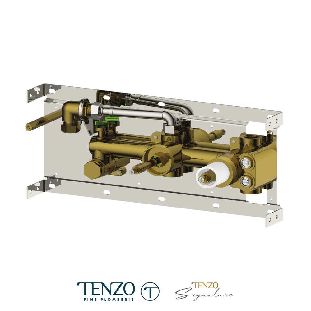 Tenzo R-70- Rough Assembly For Wall Mount Bath Faucet (R-70)