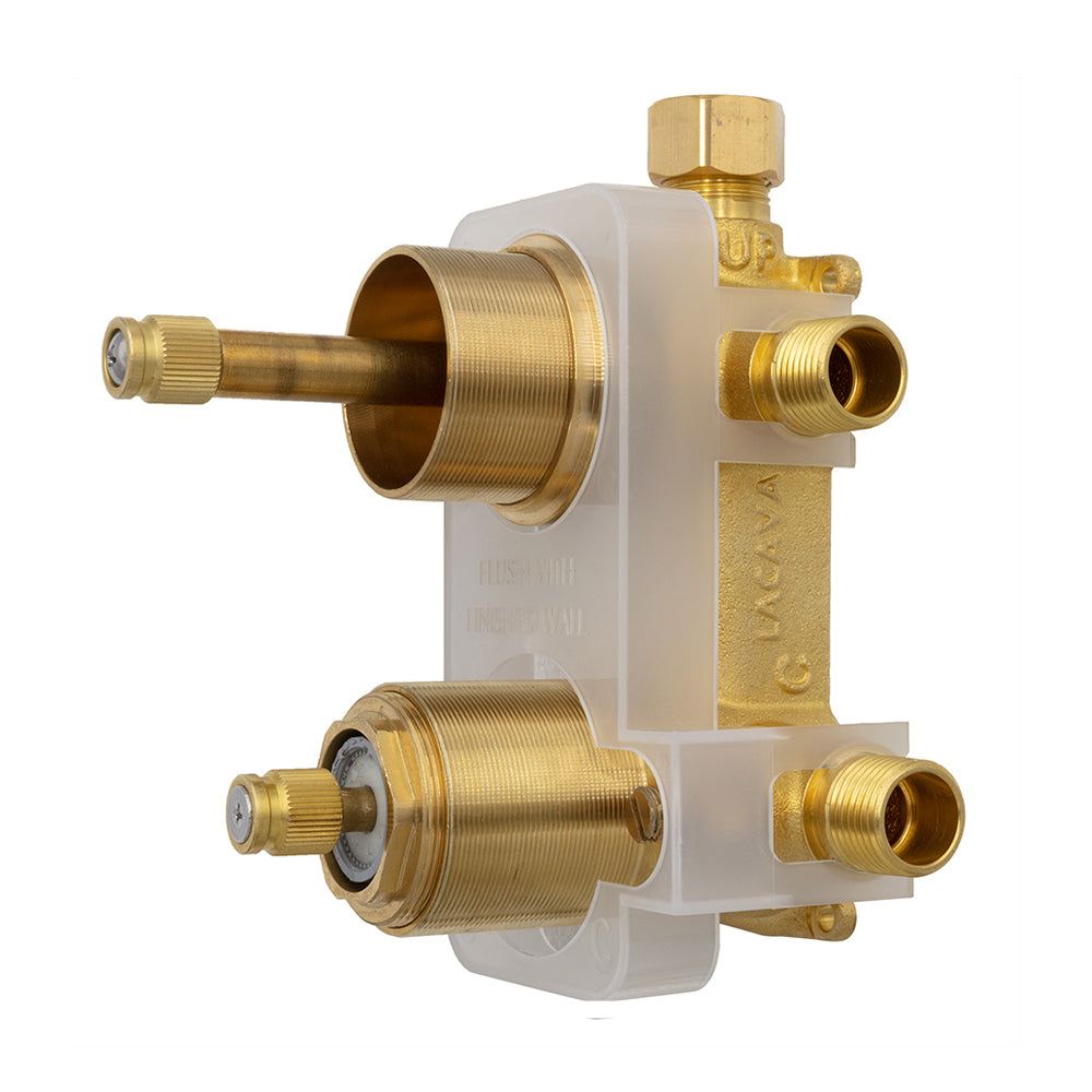 Lacava VPBP3 - Rough-In For 'Pbp3' Type Progressive Pressure Balanceing Mixers, Sold Separately From Trim, Finish N/A