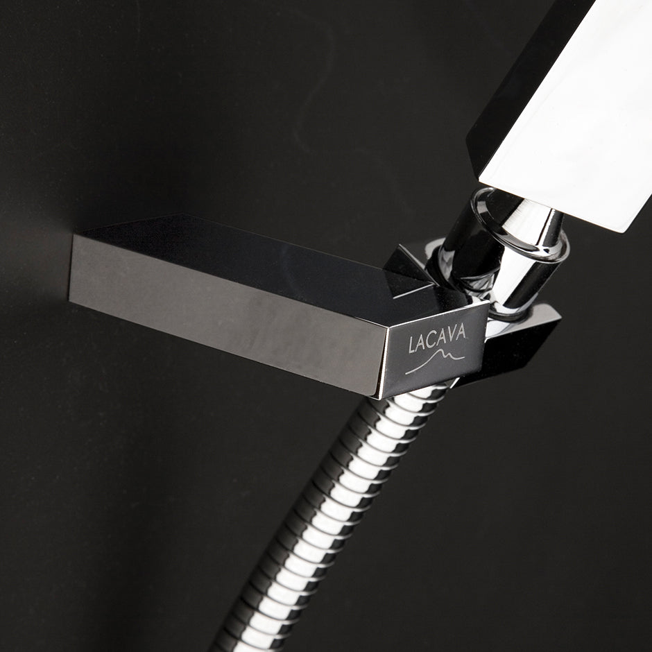Lacava - Hook For Hand-Held Shower Head. 2 1/2"W, 3 1/8"D, 5/8"H.