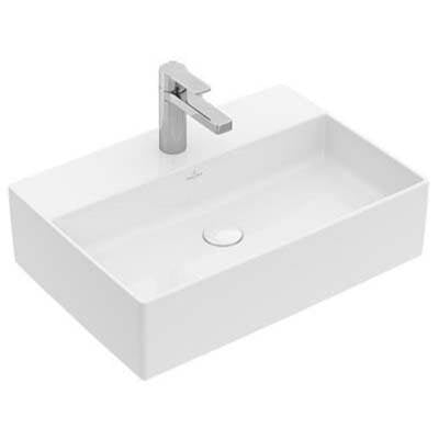 Villeroy And Boch 4A07U501- Memento 2.0 Surface-Mounted Washbasin 19 5/8'' X 16 1/2'' (500 X 420 Mm) Single Hole