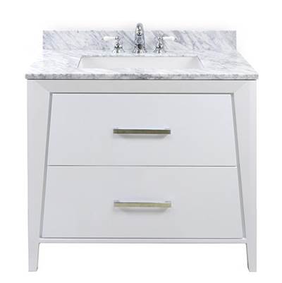 Icera 3630.361.01- Canto Vanity Cabinet, 36-In White