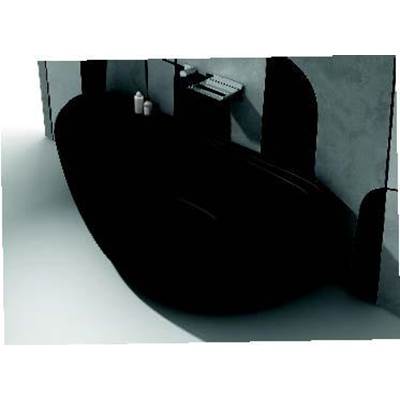 Cheviot 4125-KK- Genoa Solid Surface Bathtub Matte Black