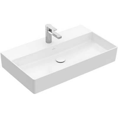 Villeroy And Boch 4A22UL01- Memento 2.0 Washbasin 31 1/2'' X 18 1/2'' (800 X 470 Mm) Ground 8'' Wide Spread