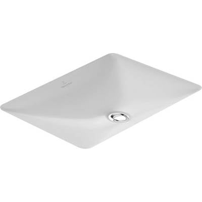 Villeroy And Boch 6163U101- Loop & Friends Undercounter Washbasin 17 3/4'' X 11'' (450 X 280 Mm)