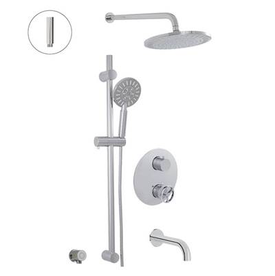 ALT Progetto Aqua ALT79189301- 1840 Thermostatic Shower System - 3 Functions