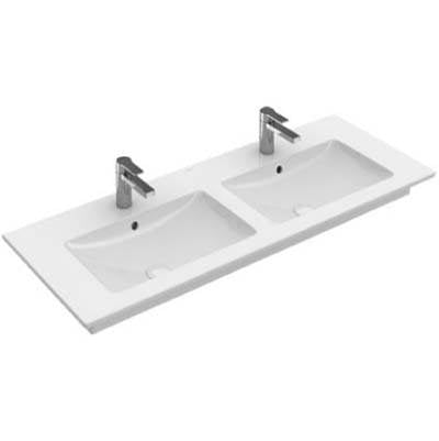 Villeroy And Boch 4111U401- Venticello Double Washbasin 51 1/8'' X 19 5/8''