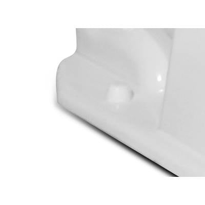 Icera MC-505.01- Plastic Floor Bolt Caps White (Pair)