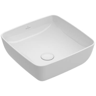 Villeroy And Boch 4178U4R1- Artis Surface-Mounted Washbasin 16 1/8'' X 16 1/8'' (410 X 410 Mm)