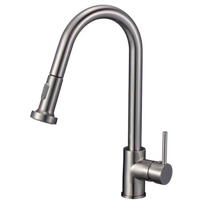 Cavalli CAVK3 BN - Kitchen Dual Spray Pull Down Faucet, Bn