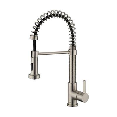 Cavalli CAVK7 BN - Bremner Pull Down Spray Kitchen Faucet, Bn