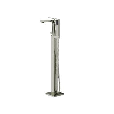 Aquabrass ABFB19N85PN - 19N85 Chicane Floormount Tub Filler W/Ha