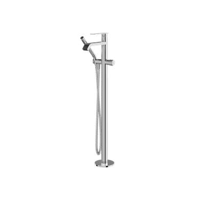 Aquabrass ABFB34085PC - 34085 Tosca Floormount Tub Filler W/Hs