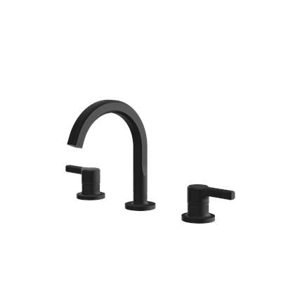 Aquabrass ABFB47010BK - 47010 Ariston Widespread Lav Faucet