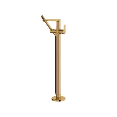 Aquabrass ABFBC6785PGD - C6785 Floor Tub Filler With Hand Shw