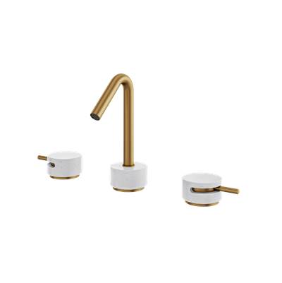 Aquabrass ABFBCL16BCBGD - Cl16Bc Marmo 8''Cc Lav Faucet - Carrara