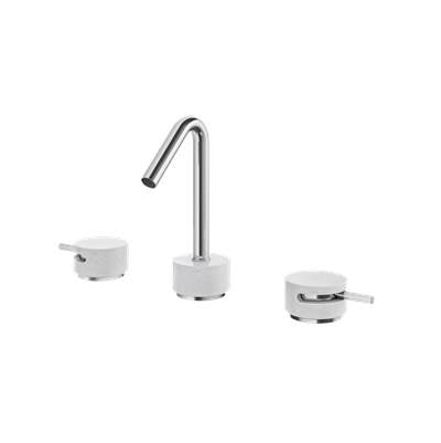 Aquabrass ABFBCL16BCPC - Cl16 Marmo Widespread Faucet 8''Cc- White
