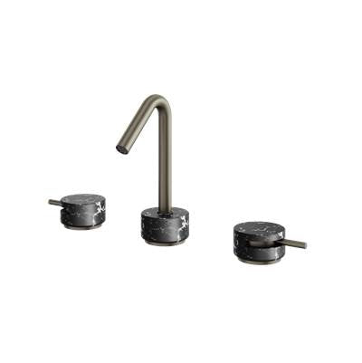 Aquabrass ABFBCL16NMBBC - Cl16Nm Marmo 8''Cc Lav Faucet - Marquina