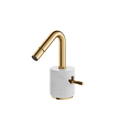 Aquabrass ABFBCL24BCPGD - Cl24Bc Marmo S-Hole Bidet Faucet Carrara