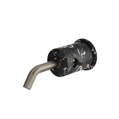 Aquabrass ABFBCL28NMBBC - Cl28Nm Marmo Wall Lav Faucet - Marquina
