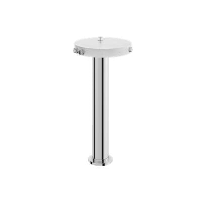 Aquabrass ABFBCL85BCPC - Cl85 Marmo Floormount Tubfiller With Handshower - White