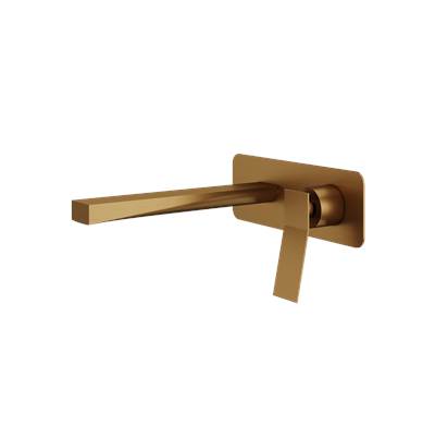 Aquabrass ABFC19N29BGD - 19N29 Chicane Wall Lavatory Faucet-Trim
