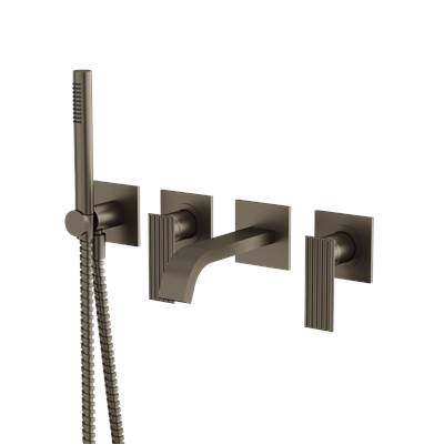 Aquabrass ABFC34004BBC - 34004 Tosca Wall Tub Filler W/Hshw-Trim