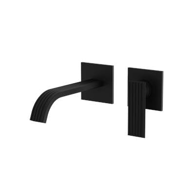 Aquabrass ABFC34028BK - 34028 Tosca Wall Lav Faucet-Trim Only