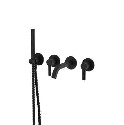 Aquabrass ABFC47004BK - 47004 Ariston Wall Tub Fill W/Handshower