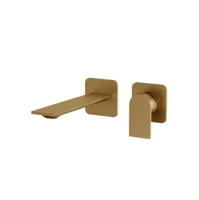 Aquabrass ABFC92N29SBGD - 92N29S Alpha Wallmount Lav Faucet-Trim